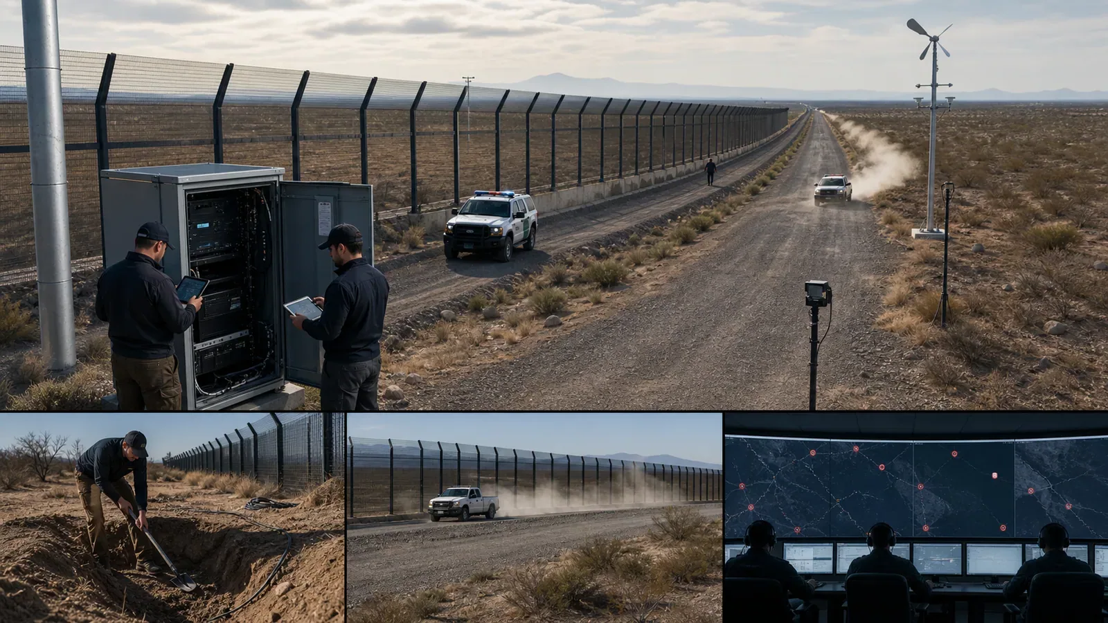 Field acceptance testing for border DAS with walking, vehicle, digging, and vibration scenarios